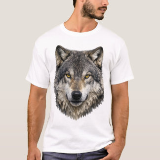 Grey Alpha Wolf Tee
