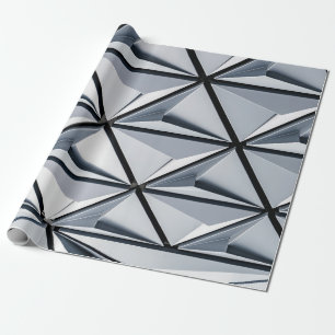 Grey and black digital wallpaper wrapping paper