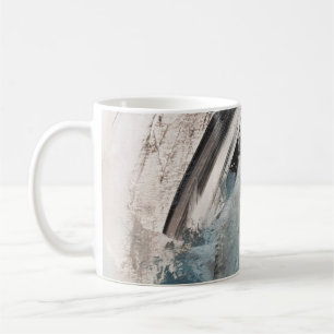 Grey and Blue Abstract Art Painting.abstract,art,g Coffee Mug