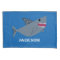 Grey and Blue Shark Kids Personalised Fish