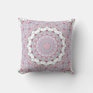 grey and brown, kaleidoscope, ornament, rustic cushion