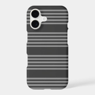 Grey and charcoal five stripes pattern