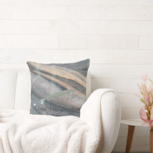 Grey And Green Cushion