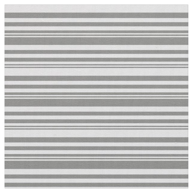 Grey and Lavender Coloured Stripes Fabric (Close Up)