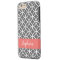 Grey and White Geometric Pattern Custom Name