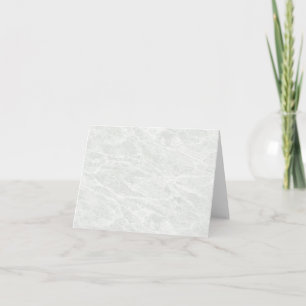 Grey and white marbled card
