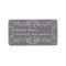 Grey and White Swirls Wedding Return RSVP Labels