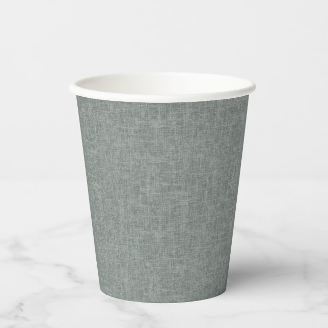 Grey and white texture.  paper cups (Front)