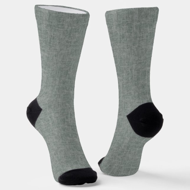 Grey and white texture socks (Angled)