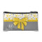 Grey and Yellow Polka Dots, Sunny Yellow Ribbon