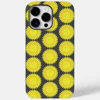 grey and yellow print,  Case-Mate iPhone case