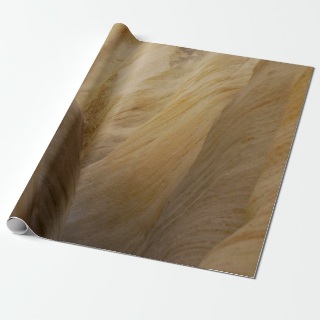 Grey and yellow stone wrapping paper (Unrolled)
