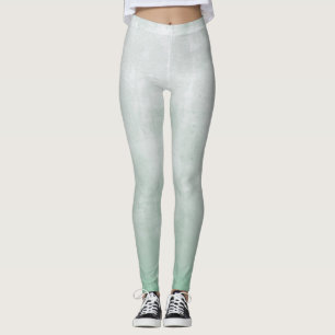 Grey Aqua geen White rustic Leggings