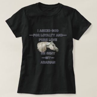 Grey Arabian Horse T-Shirt