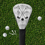 Grey Argyle Best By Par Gift for Him Golf Head Cover<br><div class="desc">Best By Par Gift for Him Golf Head Cover. Perfect for Dad,  Mum,  Grandpa,  Step Dad,  Bonus Dad,  Uncle or any golfer you want to celebrate in your life! Perfect for Father's Day,  His Birthday,  Retirement and more! Features a classic argyle in an black,  white and grey theme.</div>