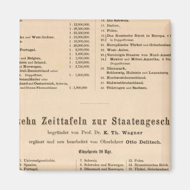 Grey Atlas Magnet (Front)