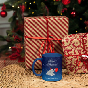 Grey Baby Elephant Coffee Mug