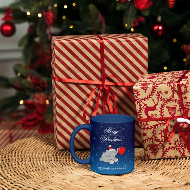 Grey Baby Elephant Coffee Mug (Creator Uploaded)