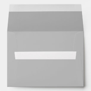 Grey Baby Shower Envelope