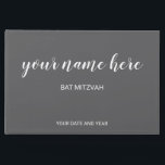 Grey Bat Mitzvah Guestbook<br><div class="desc">Grey Bat Mitzvah Guestbook</div>