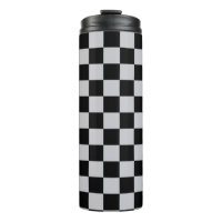 Grey Black Check Pattern Design