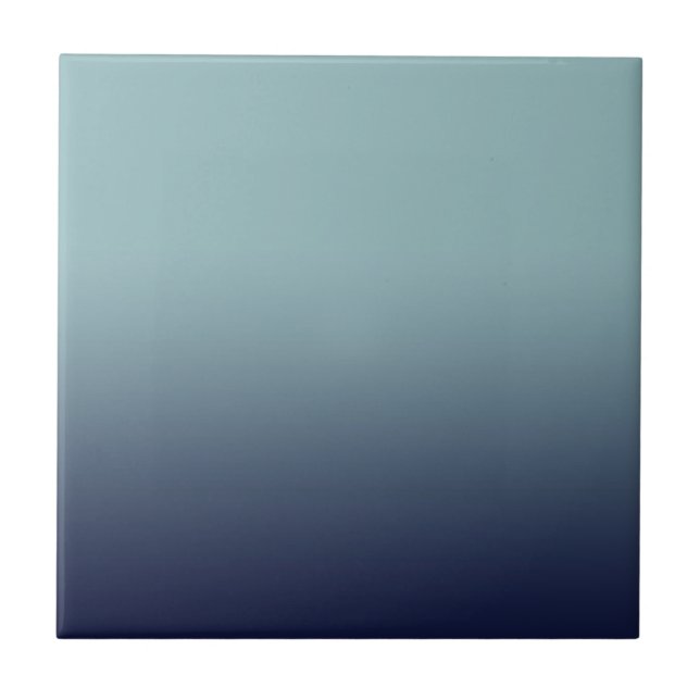 Grey-blue gradient.  ceramic tile (Front)