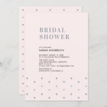 Grey & Blush Pink | Chic Modern Bridal Shower