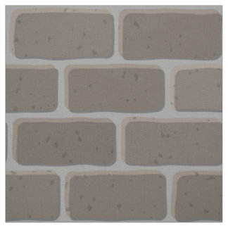 Grey Brickwall Fabric