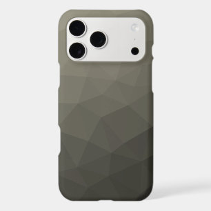 Grey brown army military gradient geometric mesh