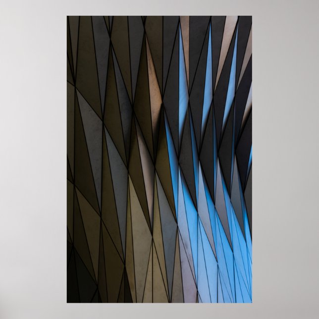 Grey building poster (Front)