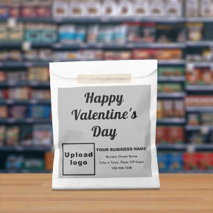 Grey Business Brand; Valentine; Paper Bag