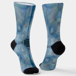 Grey Butterflies Socks