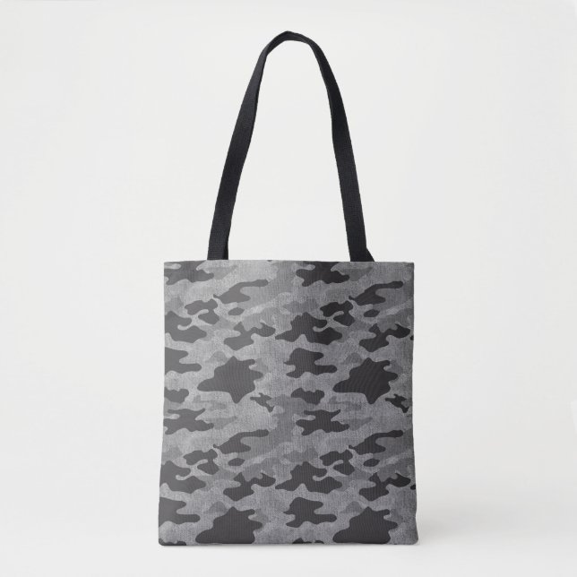GREY CAMO TOTE BAG (Front)