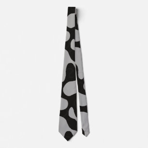 grey camouflage pattern tie