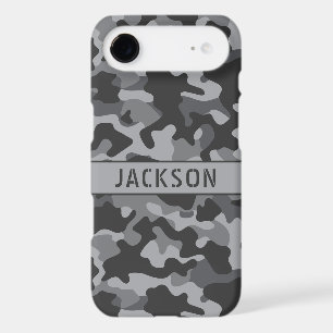 Grey Camouflage Personalised