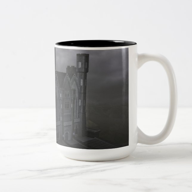 Grey Castle Mug (Right)