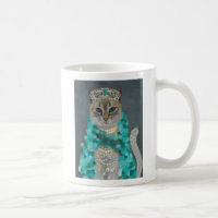 Grey Cat | Adorned With Bells Portrait