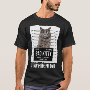 Grey Cat   Catnip made me do it for Women T-Shirt