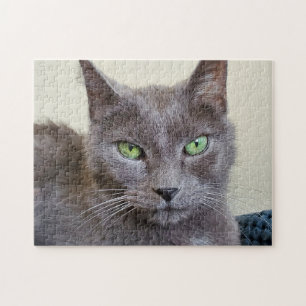 Grey cat puzzle