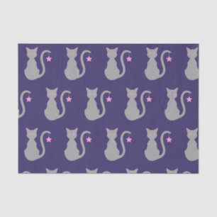 Grey Cat Tissue Paper