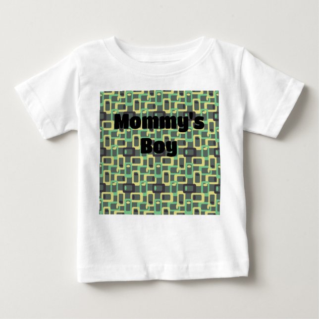 Grey Chain Link  Baby T-Shirt (Front)