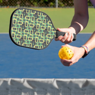 Grey Chain Link Pickleball Paddle