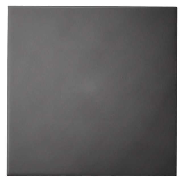 Grey Chalkboard Background Black Chalk Board Ceramic Tile (Front)