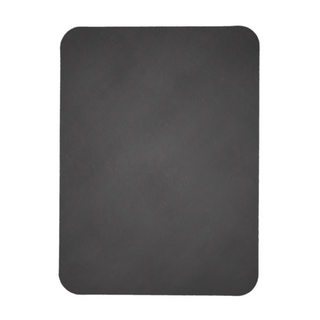 Grey Chalkboard Background Black Chalk Board Magnet (Vertical)