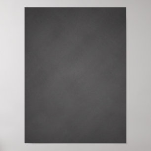 Grey Chalkboard Background Black Chalk Board Poster