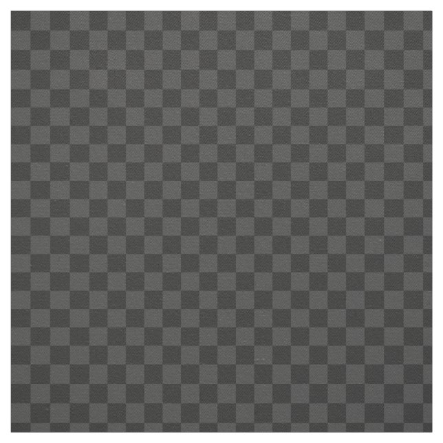 Grey Chequerboard Fabric (Swatch)