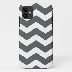 Grey Chevron Pattern Case-Mate iPhone 5 Case
