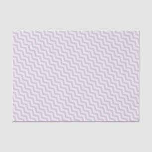 Grey Chevron Pattern on Pale Pink Tissue Paper