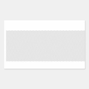 grey chevron.png rectangular sticker