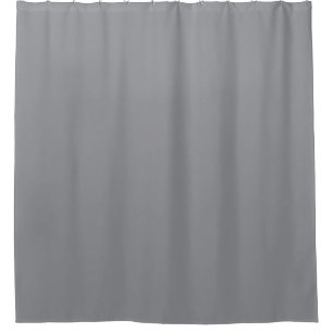 Grey Chiseled Stone Solid Colour Print, Neutral Shower Curtain